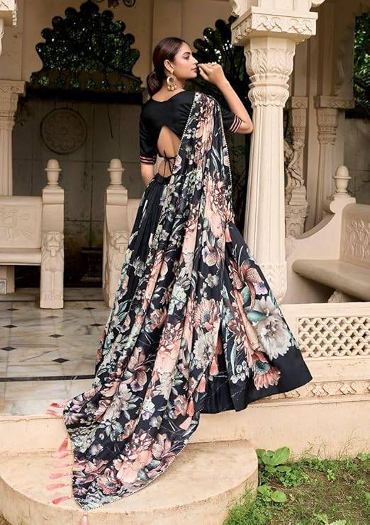Artriddhs Dola silk vol 43 Black Heavy work lehenga choli wholesale in Mumbai